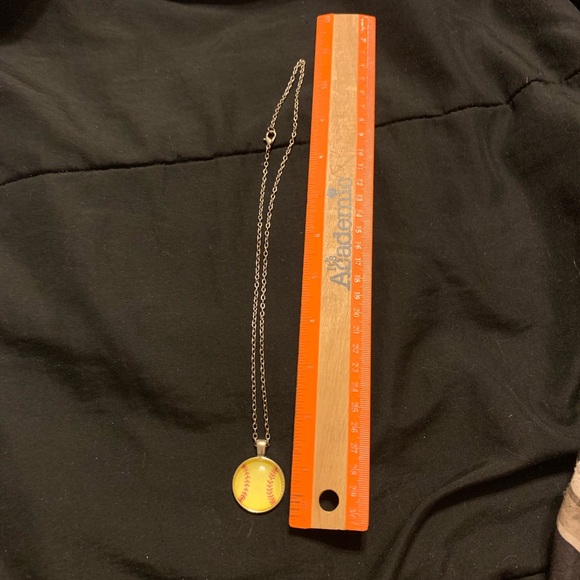 Softball necklace - Picture 2 of 4